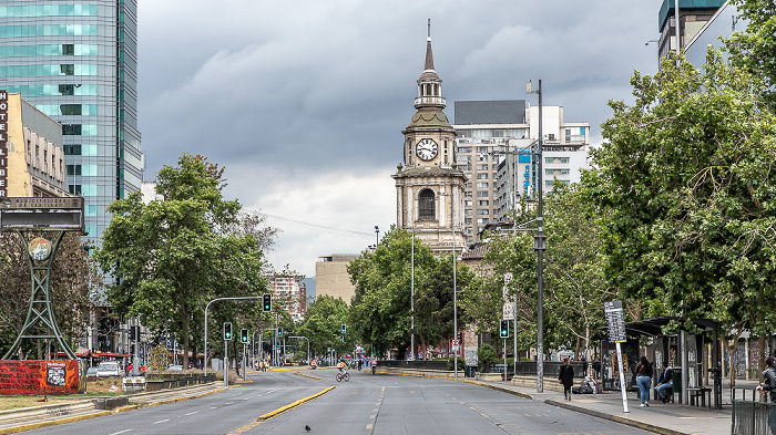 Santiago de Chile Avenida Libertador Bernardo O'Higgins: Iglesia de San Francisco
