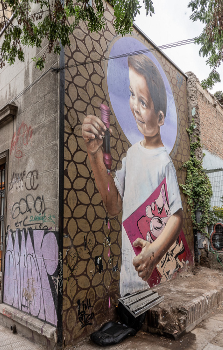 Rosales: Street Art Santiago de Chile
