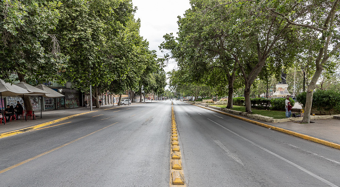 Santiago de Chile Avenida Libertador Bernardo O'Higgins