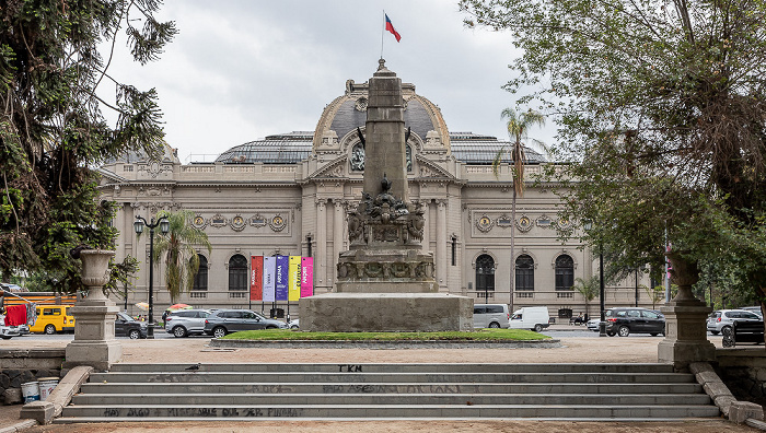 José Miguel de la Barra: Palacio de Bellas Artes mit dem Museo Nacional de Bellas Artes Santiago de Chile