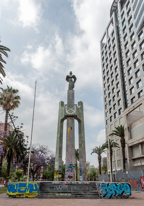 Plaza Mártires de Carabineros Santiago de Chile