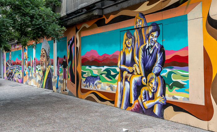 Santiago de Chile Esmeralda: Street Art