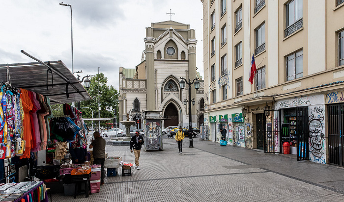 Avenida Libertador Bernardo O'Higgins: Iglesia de la Gratitud Nacional Santiago de Chile