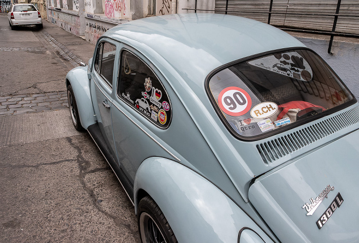 Santiago de Chile Barrio Brasil: Maturana - VW Käfer
