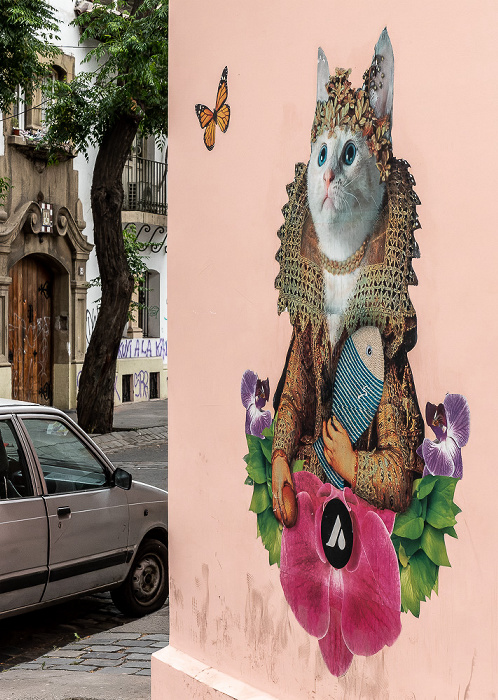 Santiago de Chile Barrio Brasil: Street Art