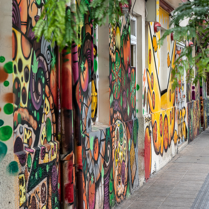 Barrio Brasil: Avenida Ricardo Cumming - Street Art Santiago de Chile