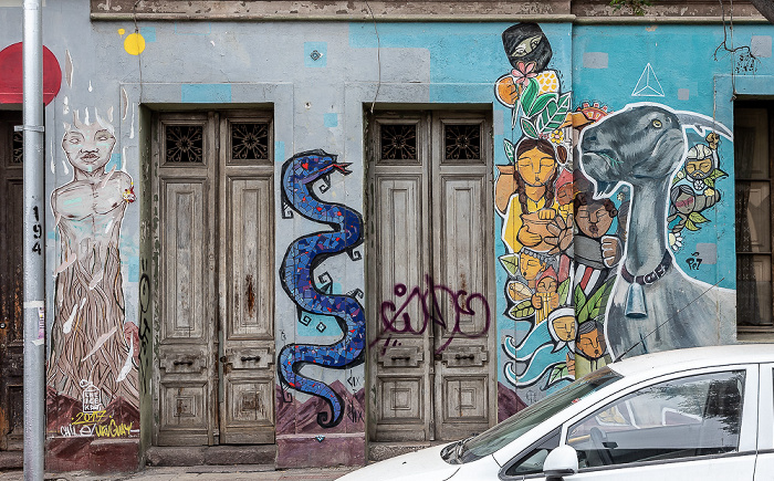 Santiago de Chile Huérfanos: Street Art