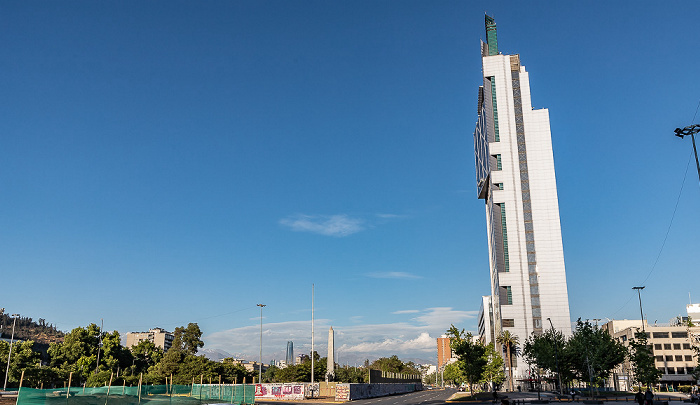 Providencia: Plaza Baquedano - Torre Telefónica Santiago de Chile
