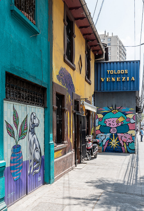Barrio Bellavista: Loreto - Street Art Santiago de Chile