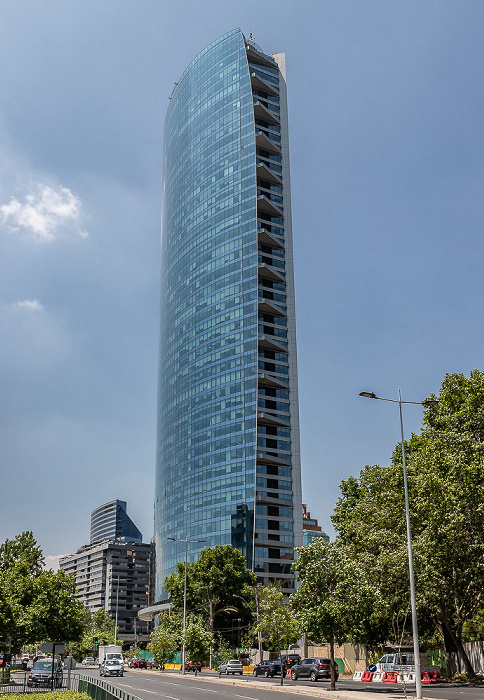 Las Condes: Avenida Andrés Bello - Torre Titanium Santiago de Chile
