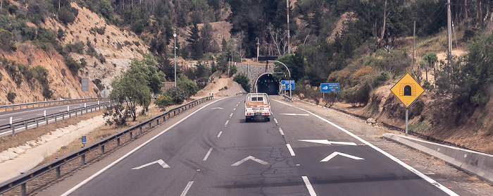 Ruta 68, Túnel Zapata Región Metropolitana de Santiago