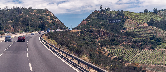 Ruta 68, Valle de Casablanca Región de Valparaíso