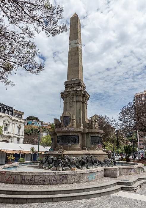 Valparaíso Parque Avenida Brasil: Monumento a Lord Cochrane