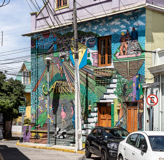Valparaíso Cerro Concepción: Beethoven - Street Art