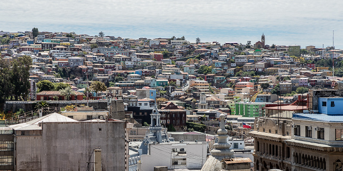 Blick vom Cerro Concepción Valparaíso