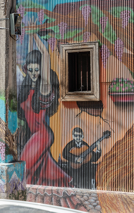 Cerro Concepción: José Grossi - Street Art Valparaíso