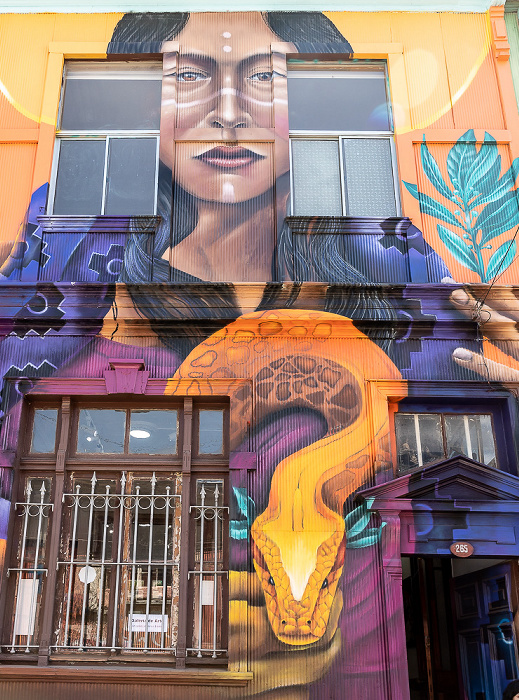 Valparaíso Cerro Concepción: José Grossi - Street Art
