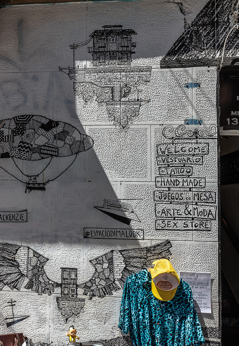 Cerro Concepción: Dimalow - Street Art Valparaíso
