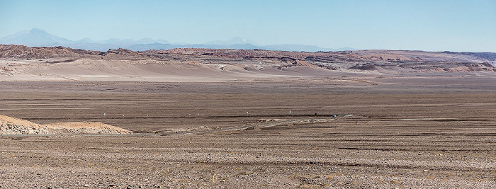 Provincia de El Loa Ruta 23 CH, Atacama mit der Cordillera de la Sal