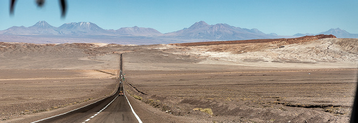 Provincia de El Loa Ruta 23 CH, Atacama mit der Cordillera de la Sal