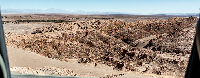 Atacama: Cordillera de la Sal mit dem Valle de la Luna Provincia de El Loa