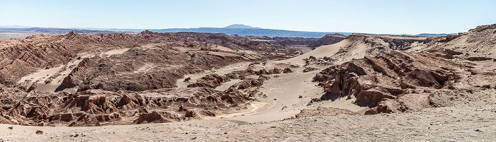 Atacama: Cordillera de la Sal mit dem Valle de la Luna Provincia de El Loa