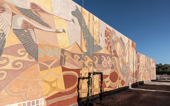 Primera Compañía de Bomberos de San Pedro de Atacama: Street Art San Pedro de Atacama