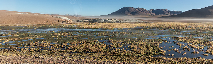 Altiplano Vado del Rio Putana Volcán Tatio