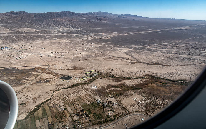 Calama Río Loa 2022-11-21 Flug SKU247 El Loa (CJC/SCCF) - Santiago de Chile (SCL/SCEL) Luftbild aerial photo