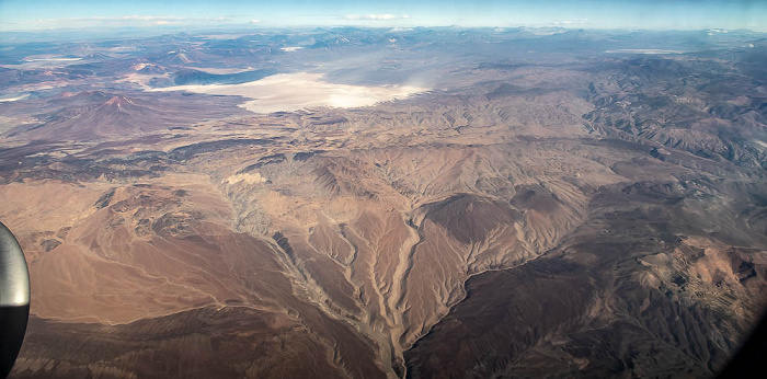 Anden mit dem Salar de Pedernales Región de Atacama