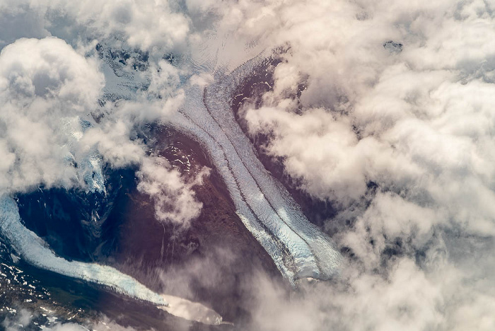 Patagonien Campo de hielo patagónico sur 2022-11-22 Flug SKU421 El Tepual Int'l (PMC/SCTE) - Teniente Julio Gallardo (PNT/SCNT) Luftbild aerial photo