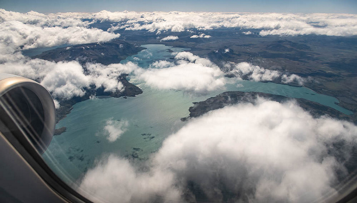 Patagonien Lago del Toro 2022-11-22 Flug SKU421 El Tepual Int'l (PMC/SCTE) - Teniente Julio Gallardo (PNT/SCNT) Luftbild aerial photo