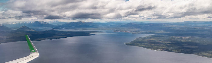 Provincia de Última Esperanza Canal Señoret 2022-11-22 Flug SKU421 El Tepual Int'l (PMC/SCTE) - Teniente Julio Gallardo (PNT/SCNT) Puerto Natales Luftbild aerial photo