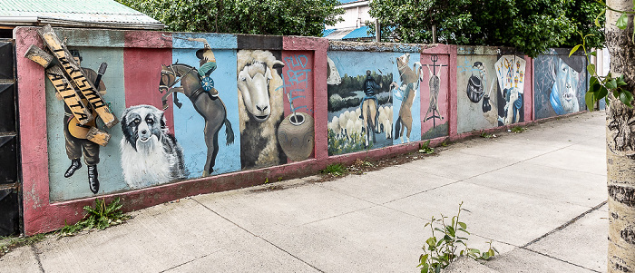 Bernardo O'Higgins: Street Art Puerto Natales