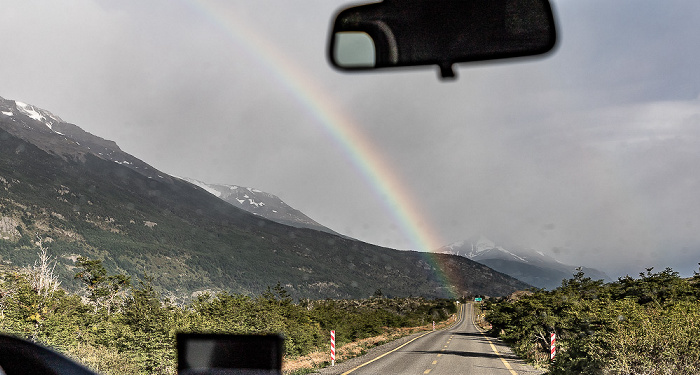 Provincia de Última Esperanza Ruta Y-290, Regenbogen