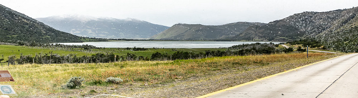 Provincia de Última Esperanza Ruta CH-9, Reserva de Biósfera Torres del Paine mit dem Lago Figueroa