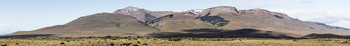 Reserva de Biósfera Torres del Paine mit dem Cerro Meseta Provincia de Última Esperanza