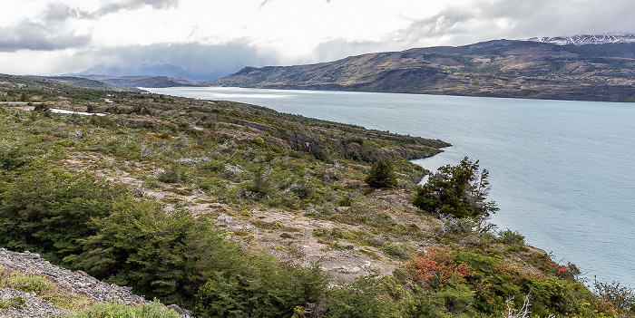 Reserva de Biósfera Torres del Paine mit dem Lago del Toro Provincia de Última Esperanza