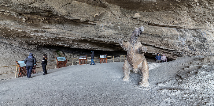 Monumento Natural Cueva del Milodón: Cueva del Milodón - Fundort des Mylodon darwini Provincia de Última Esperanza