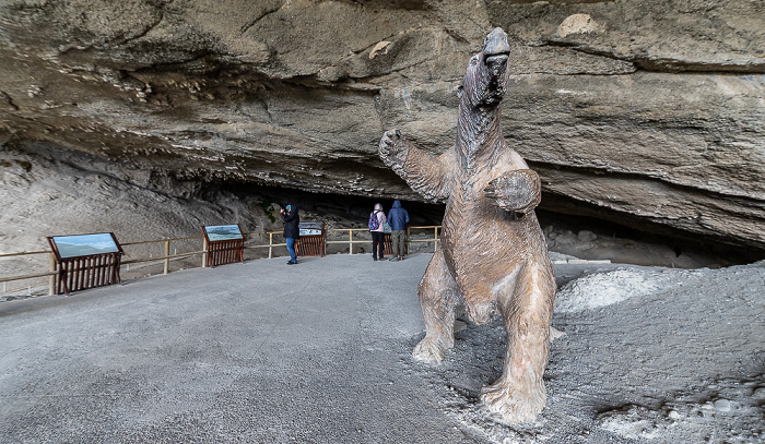 Provincia de Última Esperanza Monumento Natural Cueva del Milodón: Cueva del Milodón - Fundort des Mylodon darwini