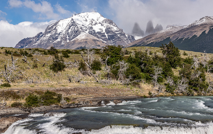 Parque nacional Torres del Paine Rio Paine Cordillera Paine Monte Almirante Nieto Torres del Paine