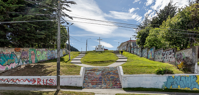 Punta Arenas Almirante Manuel Señoret Monumento de la Cruz
