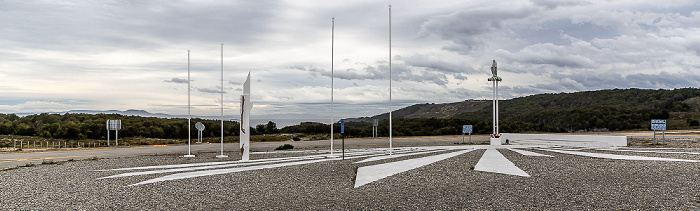 Monumento Centro Geográfico de Chile Península de Brunswick