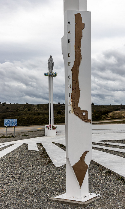 Península de Brunswick Monumento Centro Geográfico de Chile