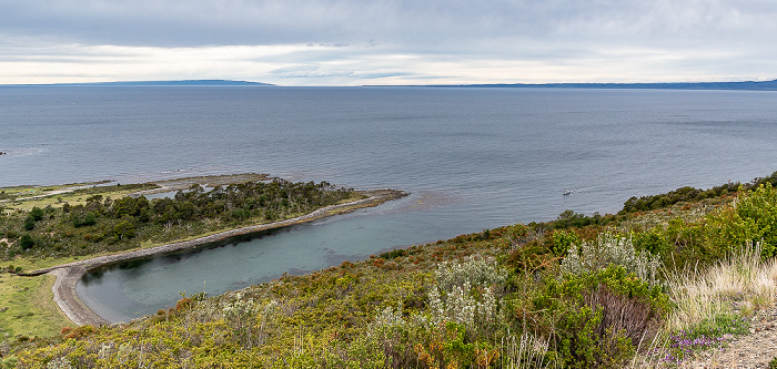 Magellanstraße mit der Bahia Baeriswyl Parque del Estrecho de Magallanes