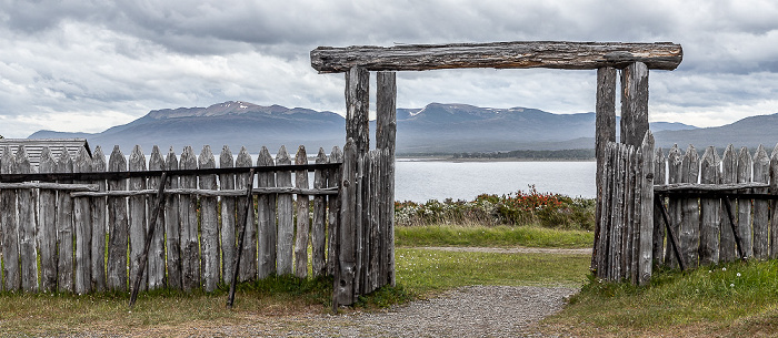 Parque del Estrecho de Magallanes Fuerte Bulnes Magellanstraße