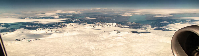 Parque nacional Bernardo O'Higgins (Chile) / Parque nacional Los Glaciares (Argentinien): Campo de hielo patagónico sur, Monte Fitz Roy (Cerro Chaltén) und Cerro Torre Patagonien