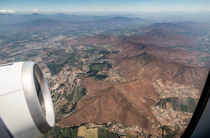 Región Metropolitana de Santiago 2022-12-01 Flug IBE6830 Santiago de Chile (SCL/SCEL) - Madrid-Barajas (MAD/LEMD) Luftbild aerial photo