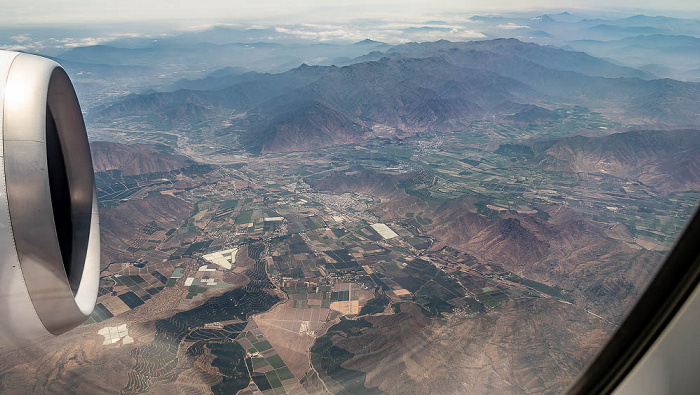 Región Metropolitana de Santiago 2022-12-01 Flug IBE6830 Santiago de Chile (SCL/SCEL) - Madrid-Barajas (MAD/LEMD) Luftbild aerial photo