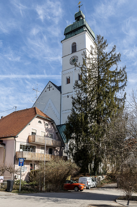 Ebersberg Altstadt: Bahnhofstraße - St. Sebastian